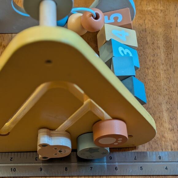 Wooden Activity Triangle Baby Toy - Picture 8 of 8